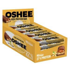 OSHEE baton proteinowy o smaku waniliowo-karmelowym 49g